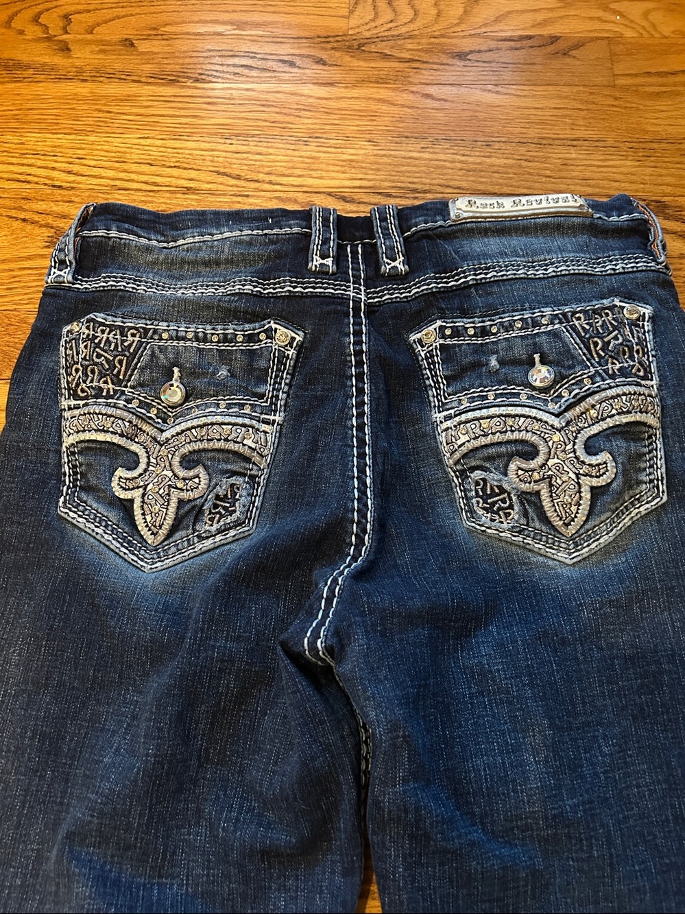 Rock Revival Alana Curvy High Rise Bootcut Jeans size 34 - Picture 7 of 9